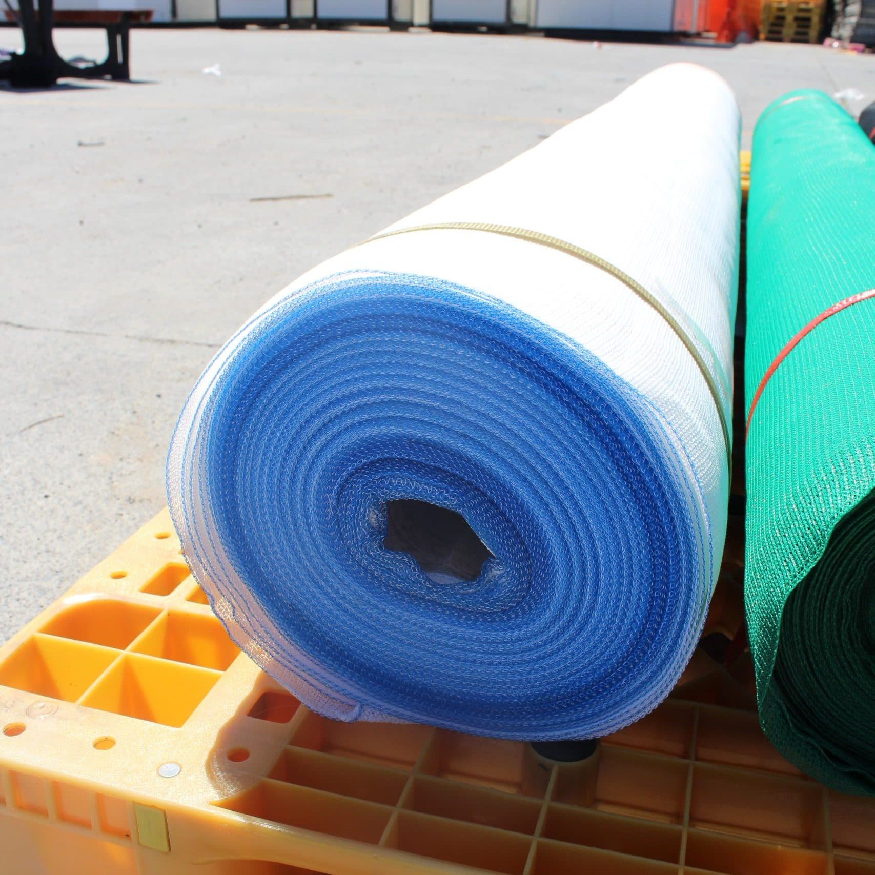 Shade Cloth Rolls - White